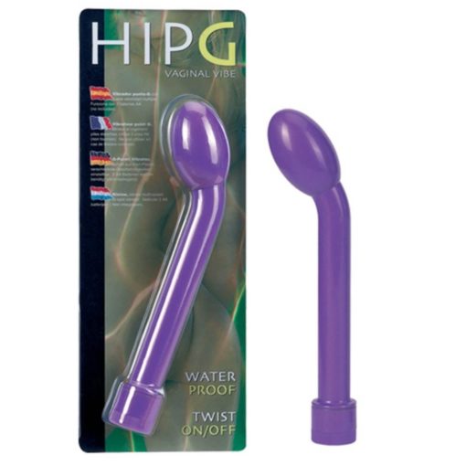 Hip-G Purple G-Spot Vibrator 21 cm