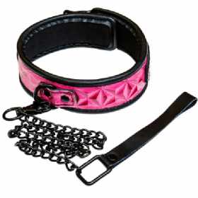 Zgarda Sinful 1'' Collar Roz 3