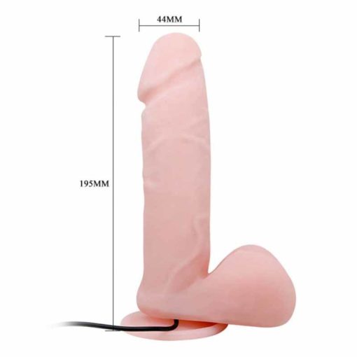 Vibrator cu Ventuza si Rotatii - imagine 2