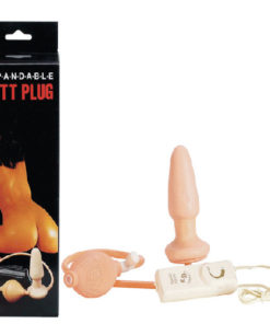 Butt-Plug Gonflabil cu Vibratii Expandable