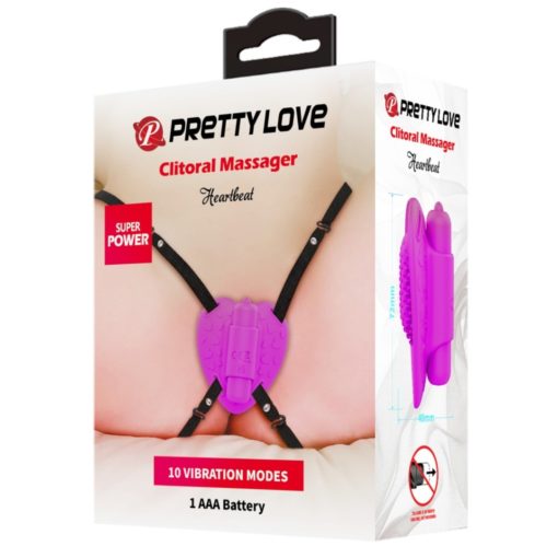 Stimulator Clitoris Pretty Love Heartbeat Clitoral Massager
