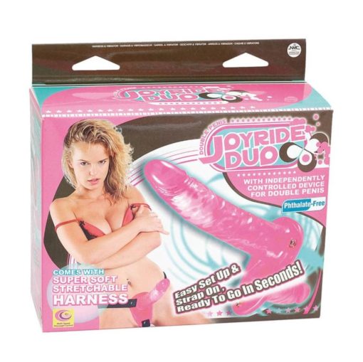 Strap On Dublu cu Vibratii Joyride Duo
