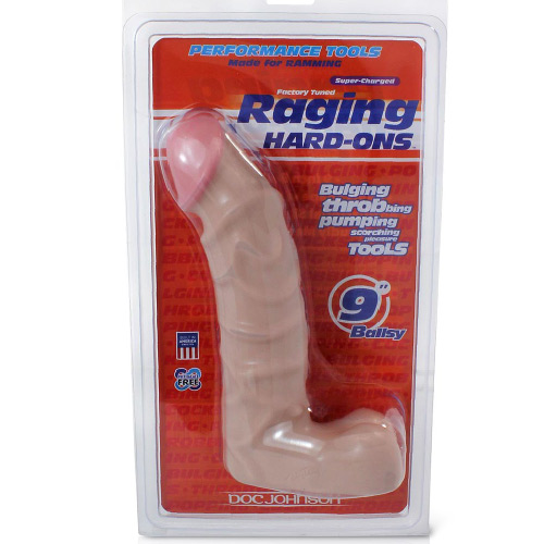 Фаллоимитатор с вибрацией Futurotic Ballsy Vibrating Dong, телесный SE-0864-10-2 - California Exotic Novelties - Реалистичные вибраторы - Купить
