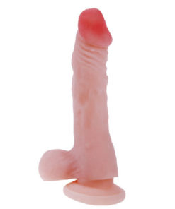 Dildo cu Ventuza Suction, Bending and Transforming