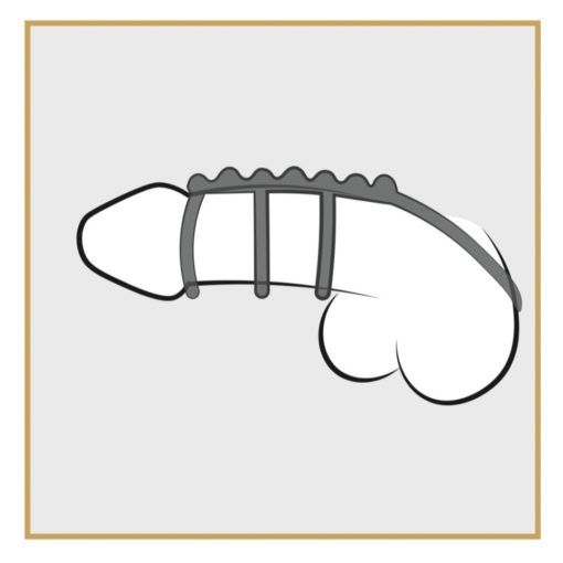 Inel Penis Bad Kitty TPE Cockring