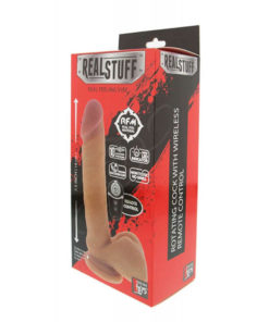 Vibrator cu Ventuza Realstuff 7.5 Inch Rotating