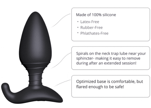 Lovense - Hush Butt Plug 38mm - imagine 3