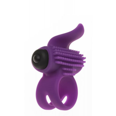 Inel Dublu cu Vibratii Bullet Lastic Ring 1 Inel Dublu cu Vibratii Bullet Lastic Ring