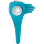 Inel Penis cu Vibratii Teal Tickler