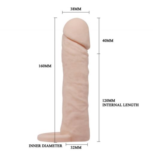 Prelungitor Penis Pretty Love Sleeve Medium