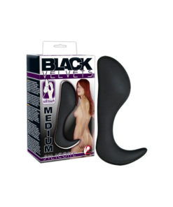 Butt Plug Black Velvets Medium