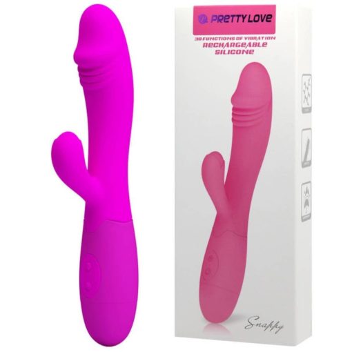 Vibrator Rabbit Pretty Love Snappy Pink