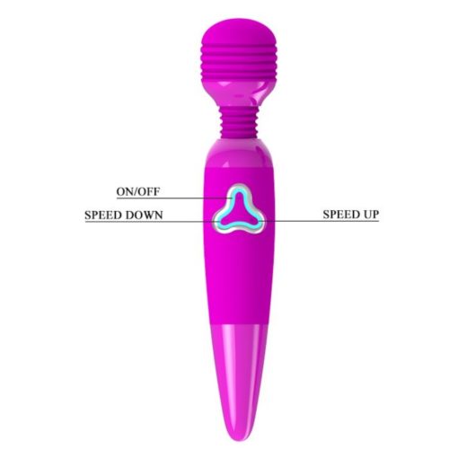Vibrator pentru Masaj Pretty Love Body Wand 25 cm