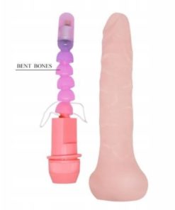 Vibrator Cyberskin Flexi Vibe Flesh 17 cm