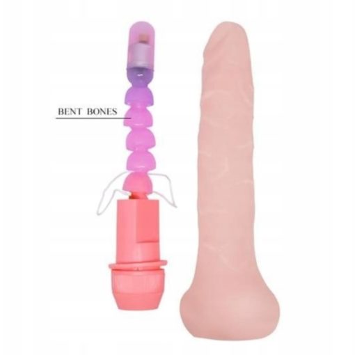 Vibrator Cyberskin Flexi Vibe Flesh 17 cm