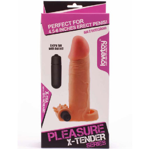 Prelungitor Penis Pleasure X-Tender 2 Inch 2