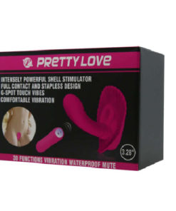 Stimulator Clitoris cu Vibratii Pretty Love Shell