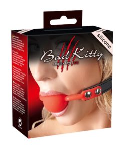 Calus Bad Kitty Red Gag Silicone