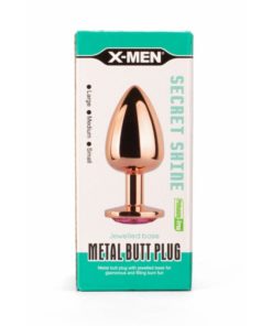 Butt Plug X-MEN Secret Shade Metal L