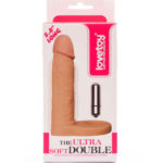 Strap-on Barbati The Ultra Soft Double Vibrating 5.8 Inch