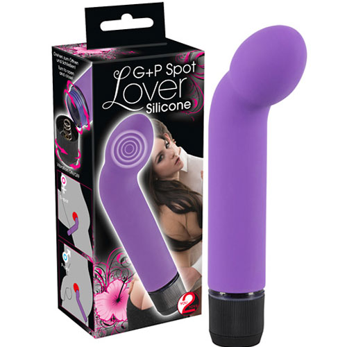 Vibrator Punct G + P Lover Silicone 2