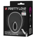 Inel Erectie cu Vibratii Pretty Love Trap