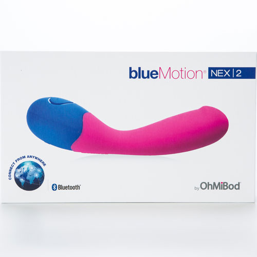 Vibrator App Control Blue Motion Nex2 OhMiBod 2