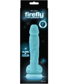 Dildo cu Ventuza Firefly - 5 inch Glowing Dildo