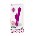 Vibrator Rabbit Cu Cap Gonflabil Pretty Love Neil