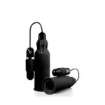 Masturbator cu vibratii din Silicon Tremble Stroker negru