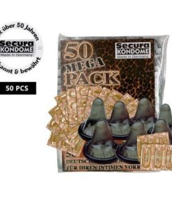 Prezervative Secura Black Power cu Aroma de Ciocolata