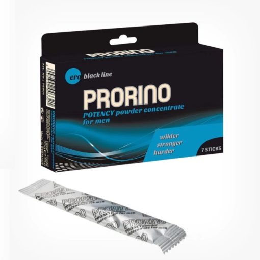 Pudra Ero Black Line POTENCY Potenta si Erectii 7 plicuri