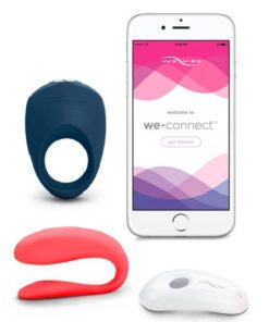 vibrator cuplu si aplicatie we-connect