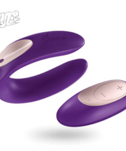 Vibrator Cuplu Partner Plus cu Telecomanda