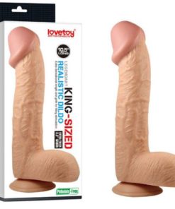 Dildo cu Ventuza de Dimensiuni Legendare King ambalaj