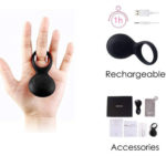 Inel Erectie cu Vibratii Tyler Svakom accesorii
