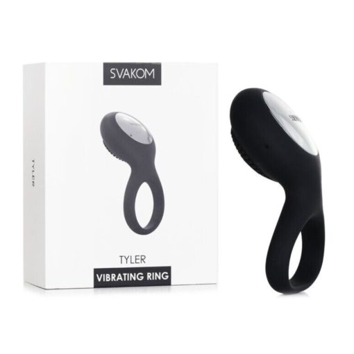 Inel Penis Tyler cu Vibratii si Stimulare Clitoridiana Svakom
