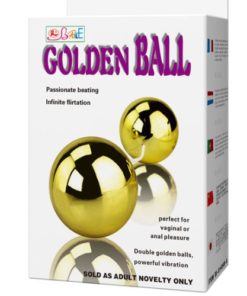 Bile Vaginale cu Vibratii Golden Ball ambalaj