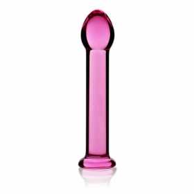 Dildo de sticla Glass Romance Lovetoy roz