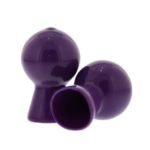 Nipple Sucker Pair in Shiny Purple