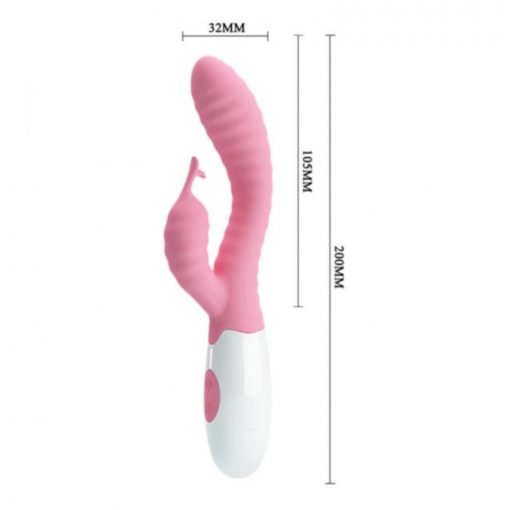 Pretty Love Hyman Pink Vibrator Stimulare Clitoris 20 cm