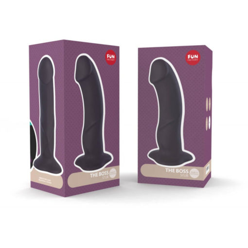 Dildo cu Ventuza The Boss Black