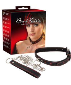 Lesa Bad Kitty Collar And Leash