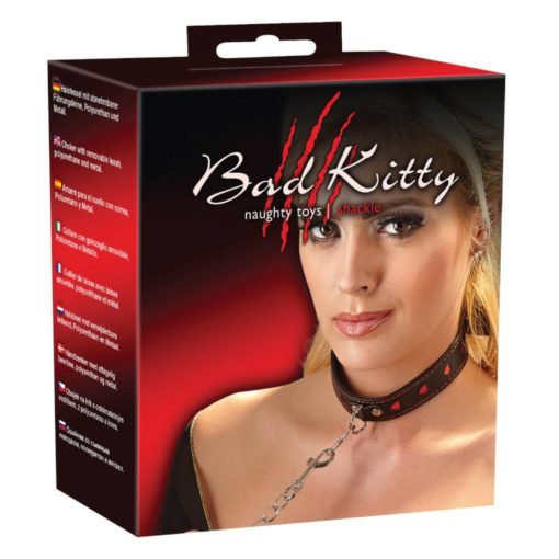Lesa Bad Kitty Collar And Leash