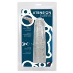 Prelungitor Penis XTension Sleeve Transparent 22 cm