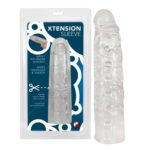 Prelungitor Penis XTension Sleeve Transparent 22 cm