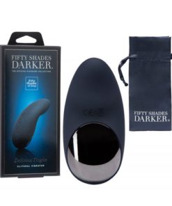 Stimulator pentru clitoris Delicious Tingles Fifty Shades of Grey Darker set