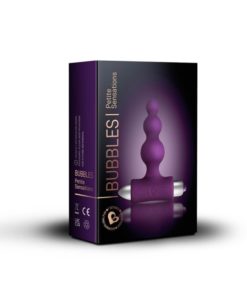 Butt Plug cu Vibratii Bubbles Rocks-Off