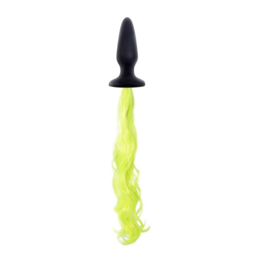 Butt plug Unicorn Tails Yellow - imagine 2