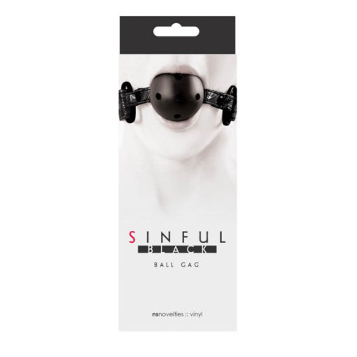 Calus Sinful Ball Gag Black 2